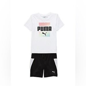 Puma matching shirt and shorts set. 2T NWT